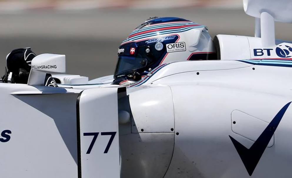 Bottas, 4 in griglia con la Williams. Reuters